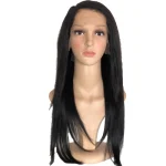 پوستیژ موی طبیعی لخت 30 اینچ قهوه‌ای سوخته | 100٪ موی انسان قابل رنگ و دکلره