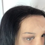 پوستیژ موی طبیعی کوتاه 12 اینچ مشکی | 100٪ موی انسان با ظاهری طبیعی و شیک - تصویر 5