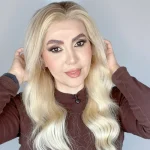 پوستیژ موی طبیعی بلوند آمبره 26 اینچ │100 درصد موی طبیعی انسان - تصویر 9